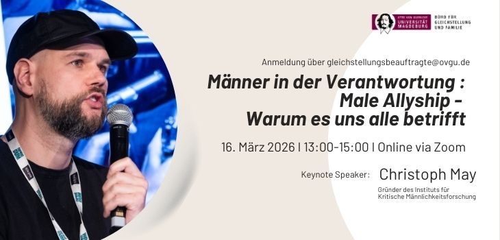 Keynote zum Frauentag: Male Allyship