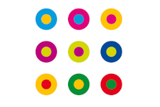Logo der Charta für Vielfalt mit bunten Punkten