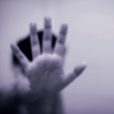 Abwehrende Hand