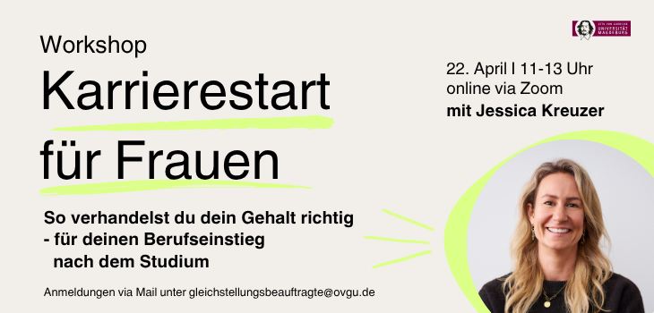 Karrierestart für Frauen