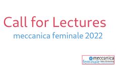 Call for Lectures meccanica feminale