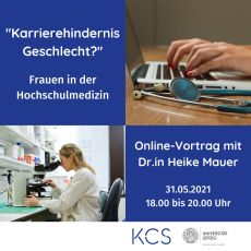 Vortrag Frauen in der Hochschulmedizin